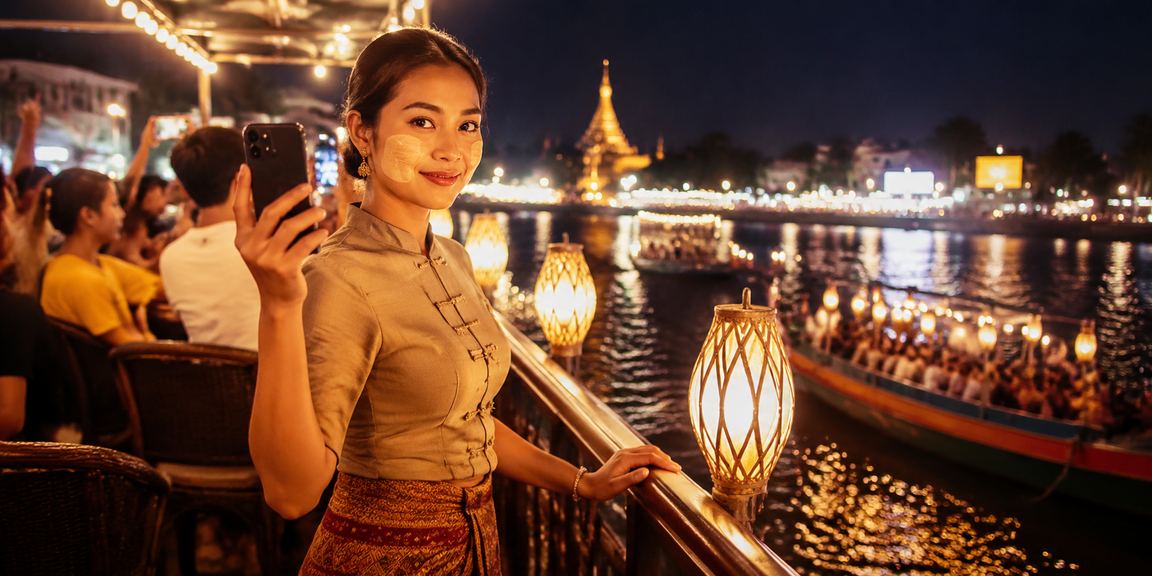 မြန်မာငွေလွှဲလုပ်ငန်းဆောင်ရွက်နေသောပုံ
